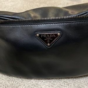 Authentic Prada Grace Lux Leather Belt Bag